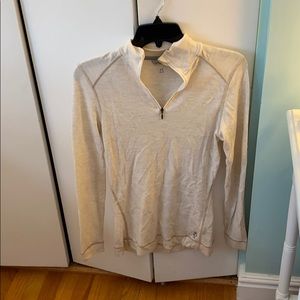 smart wool quarter zip